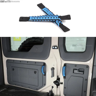 2pcs Tailgate Rear Door Blue Pulls Straps handle Fits Ineos Grenadier 2024-2026 - Image 1 of 4