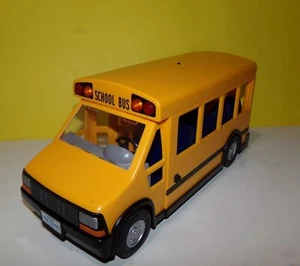 Playmobil gelber Schulbus gelbe und rote Blinkleuchten - Bild 1 von 4