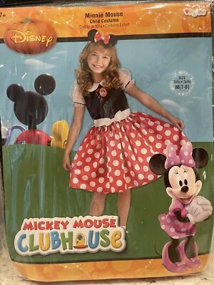 Minnie Mouse Costume Child S(4-6)/ M(7-8)/ Plus (10.5-12.5) - Image 1 of 3