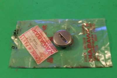 NOS Kawasaki Carburetor Cover Plug 1972 F9 1971 F8 F81 F6 F7 1970 F5 92067-016 - Image 1 of 4
