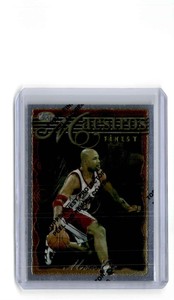 1996-97 Topps FInest Uncommon Mario Elie Houston Rockets #105