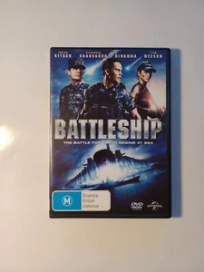 Battleship DVD Region 2, 4, 5 VGC Taylor Kitsch Rihanna Liam Neeson Free Postage - Picture 1 of 7