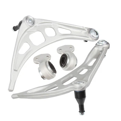 Front Left & Right Lower Control Arm Bushing Kit for BMW E46 323i 325i 330Ci Z4 - Imagem 1 de 4