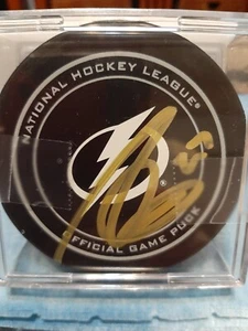 Jonathan Drouin Autographed Puck - Picture 1 of 1