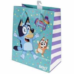 Bluey Mediano Bolsa Regalo, Cumpleaños, Navidad Merchandising Oficial - Imagen 1 de 3