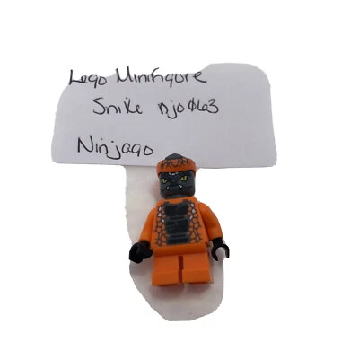 Lego Snike Minifigura Tribu Serpiente Ninjago 9448 njo063 Raro Difícil de Encontrar Retirado Foto 1 de 4