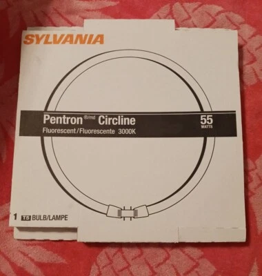Sylvania 20741 FPC55/830/HO Circular T5 Fluorescent Tube Light Bulb - Image 1 of 2