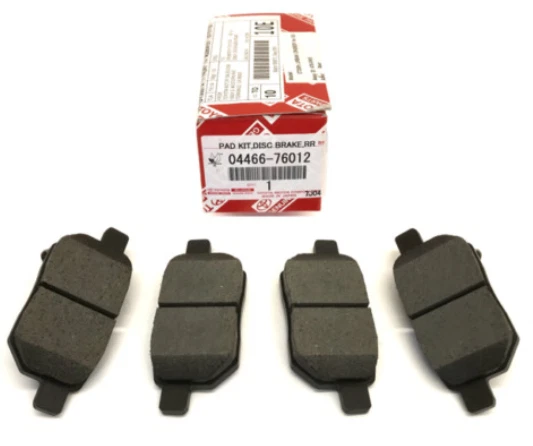 2010-2011 TOYOTA PRIUS PASTILHAS DE FREIO TRASEIRAS ORIGINAIS DO FABRICANTE FRETE RÁPIDO 04466-76012 - Imagem 1 de 1