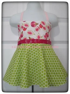 Girls spring top, girls summer top, girls tunic top, pretty top, pink fig top - Picture 1 of 2