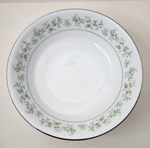 Noritake China Savannah 2031 Serving Bowl Platinum Trim Vintage 9” Diameter - Bild 1 von 5