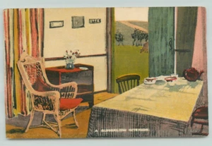 Postcard A bungalow interior. - Picture 1 of 2