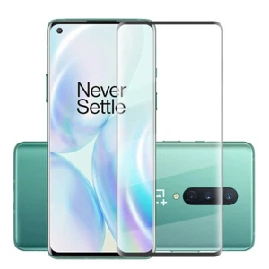 For OnePlus 8 / 5G Tempered Glass Screen Protector Full Coverage - Picture 1 of 3