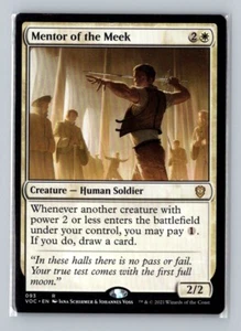 1x MTG - Mentor of the Meek (093) - Crimson Vow Commander - VOC- NM - Picture 1 of 2