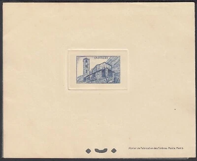 Andorra 1944- Andorra Francesa-Prueba de Lujo.Mi Nº: 104.Solo 200 emitidos (EB) MV-16798 Foto 1 de 2