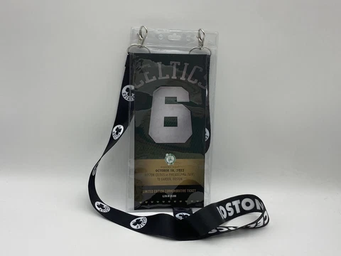 BILL RUSSELL NIGHT GAME GIVEAWAY COMMEMORATIVE CELTICS TICKET LIMITED TO 20,000 Cover