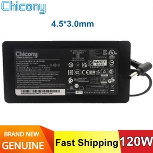 Adaptador de corriente alterna original A17-120P2A Chicony 20v 6a A120A055P cargador de 4,5*3,0 mm - Imagen 1 de 4