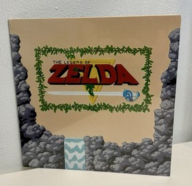 The Legend of Zelda BIT BRIGADE Vinyl LP Record 1st Pressing GOLD NES