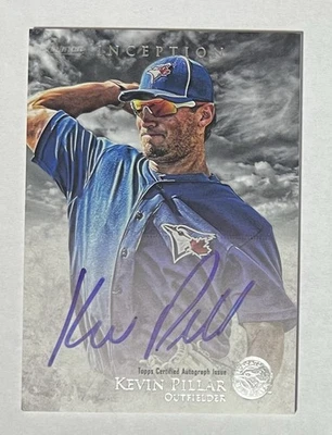 KEVIN PILLAR 2013 Bowman Inception Prospect RC Rookie Auto Autograph Card #PA-KP - Image 1 of 2