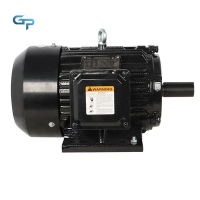 5 HP 3 Phase Electric Motor 1800RPM 184T Frame TEFC 230/460 Volt Severe Duty AC - Image 1 of 4