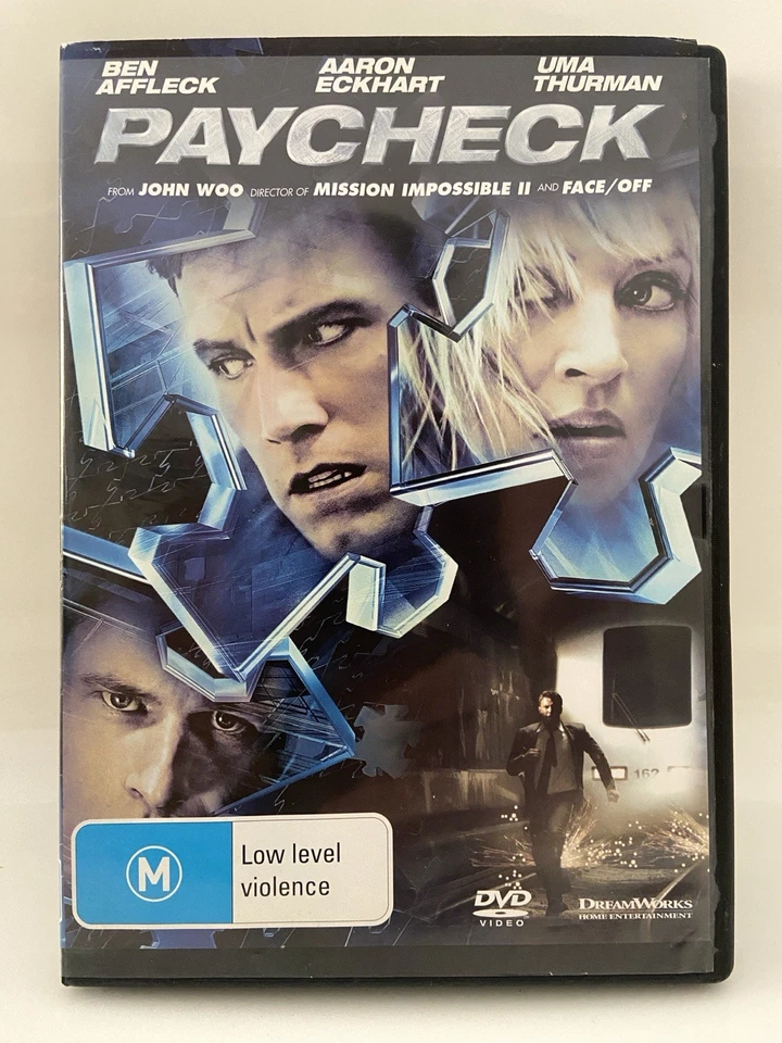 Paycheck (DVD, 2003) Region 4 - FREE POSTAGE - image 1 of 1