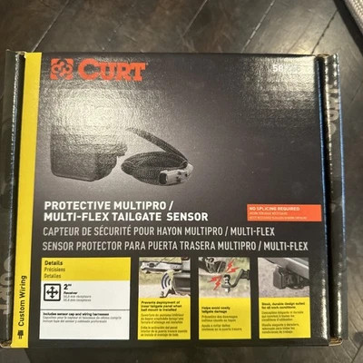 Sensor de puerta trasera CURT 58265 protector GMC MultiPro, Chevy Multi-Flex para remolque  Foto 1 de 3