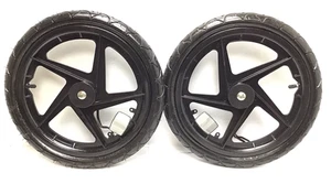 Kinder Fahrrad Anhänger Kinderwagen 16" Hinterradsatz schwarz 1,75" Reifen #D7 - Bild 1 von 5