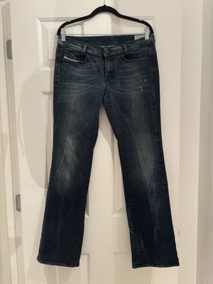 Y2K rare vintage Adidas X Diesel low-rise bootcut jeans - 32” x 32” (8-10) - Image 1 of 4