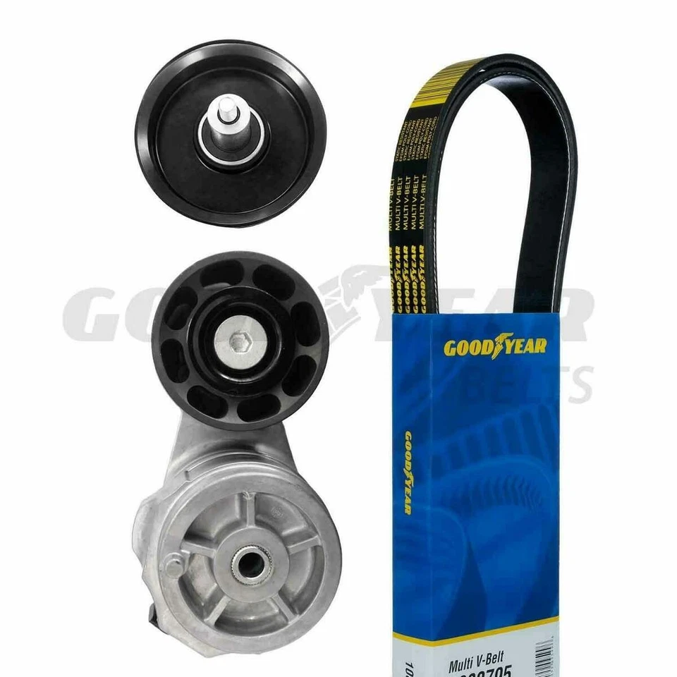Compatível com 2003-2009 Dodge Ram 2500 5.9L Serpentine kit de componentes de acionamento por correia 3164-GYB - Imagem 1 de 1