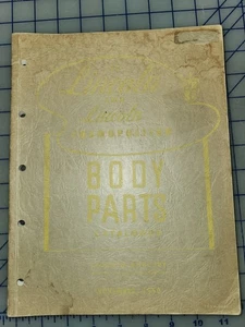 1951 Lincoln Body Parts Catalog Manual Original Cosmopolitan - Foto 1 di 1