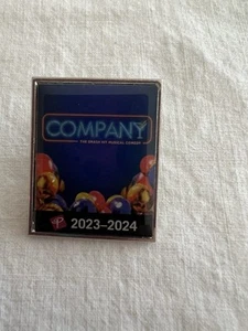 Official COMPANY MUSICAL Promo ENAMEL LAPEL PIN Broadway Tour Show Promotional - Picture 1 of 3