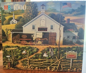 CHARLES WYSOCKI 1000 PC PUZZLE - WATERMELON FARM - Picture 1 of 5