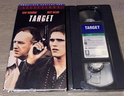 TARGET - VHS 1985 Crime Action Adventure Gene Hackman Matt Dillon Arthur Penn Foto 1 de 4