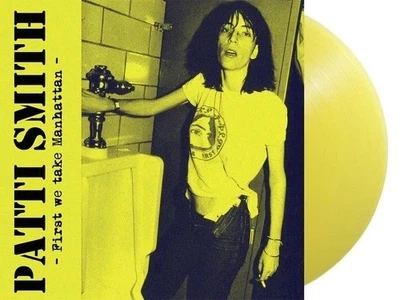 Patti Smith First We Take Manhattan Live CBGB 1979 Yellow Vinyl Limited Ed 300 - Image 1 of 4
