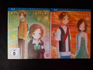 Anime Blu-ray One Week Friends Volumes 1+2 komplett Mediabook Episoden 1-12 - Bild 1 von 4
