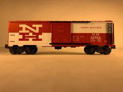 K-LINE 'O/O-27' 3-RAIL #K641-1792, NEW HAVEN CLASSIC BOX CAR #55004, NIB - Image 1 of 4
