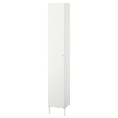 ikea NYSJÖN Vitrina Alta Armario Almacenamiento Aparador Blanco 30x190 cm Foto 1 de 3