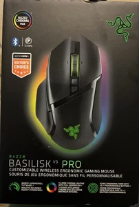 Razer Basilisk V3 Pro Customizable Wireless Gaming Mouse - Black... - Afbeelding 1 van 4
