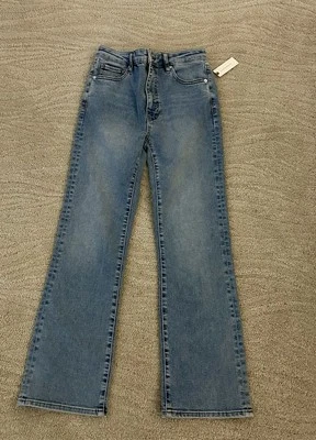 MARCO Mujer Lavado Ligero The Reboot Crop HR Denim Bootcut Jeans, Talla 27, Nuevo Con Etiquetas* Foto 1 de 4