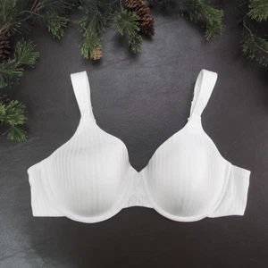 Playtex 4747 BH Damen 38C weiß Bügel vollflächig gepolstert gestreift Halt - Bild 1 von 11