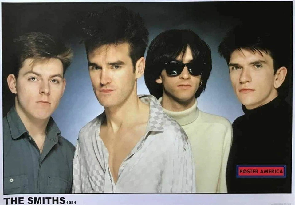The Smiths 1984 Reproduction Rock Band Poster 24 x 36 - Image 1 of 1