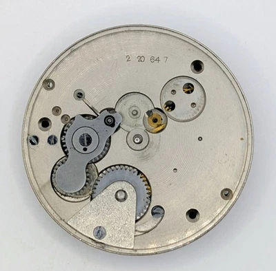 1906 Waltham Watch Movement - For Repair Or Restoration - Missing Dial - Image 1 of 3
