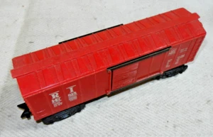 Marx 147815 Rock Island 8 ruote calibro O boxcar primi tipi E camion TAP - Foto 1 di 7