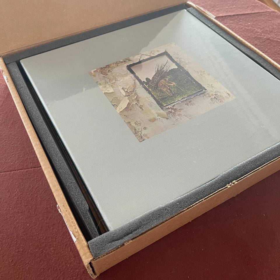 LED ZEPPELIN - IV - 2014 SEALED Super deluxe vinyl box set in orig mailing box - Image 1 of 3
