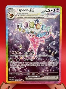 Pokémon TCG, Prismatic Evolution, ESPEON ex, 155/131, Special Illustration Rare - Imagen 1 de 6