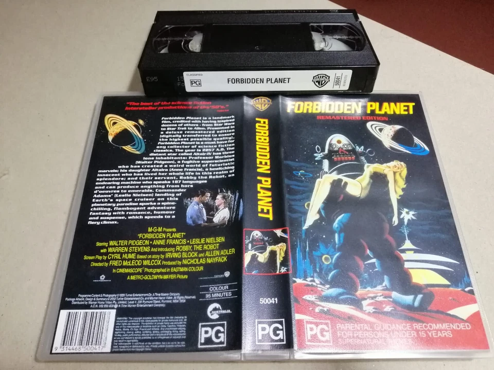 FORBIDDEN PLANET (1956) - RARE OZ Warner 2000 ReMastered Limited Edition - SciFi - Image 1 of 1