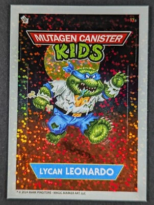 Lycan Leonardo 2024 Mutagen Canister Ninja Turtles TMNT Card #37a (NM) - Image 1 of 2