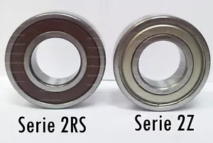 Cuscinetto a sfere serie 2Z - 2RS tutta la gamma - schermati a stagno - Foto 1 di 1