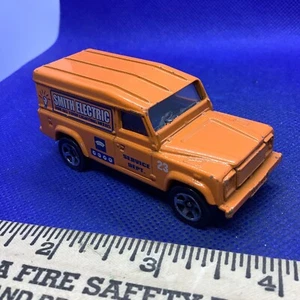 Hot Wheels 1996 Orange Land Rover MK II Smith Electric Service Department #23 - Picture 1 of 4