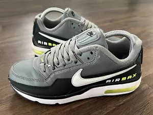 NIKE Air Max LTD Mens Running Gym Trainers, Grey/Black/Neon - Size 6 - Picture 1 of 13