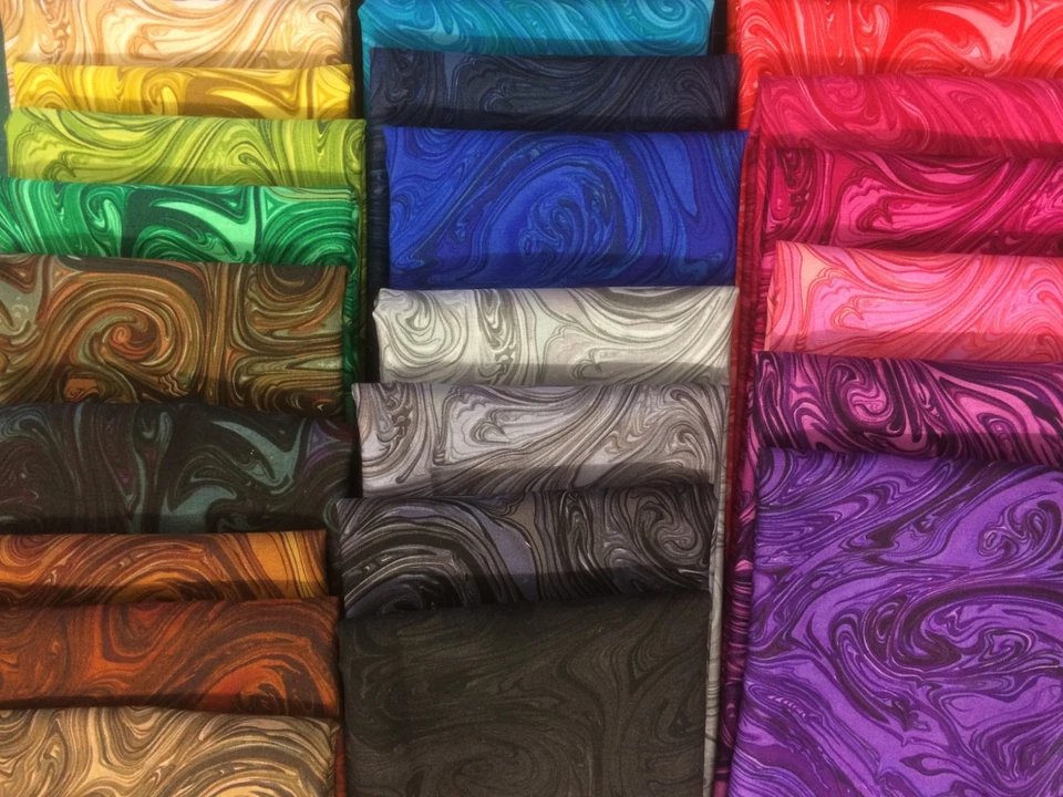 Michael Miller MARBLE Swirls (25 colour options) 100% cotton Fabric PER1/4 METRE